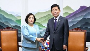 金의장, 아제르바이잔 국회의장 회담…"부산엑스포 지지해달라"
