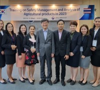 국립농산물품질관리원, 태국에 농산물 안전관리 기술 전수