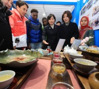 농식품부가 우리 음식으로 강원 동계청소년올림픽대회를 응원합니다!