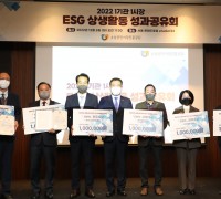 한국식품안전관리인증원, 전통시장 ESG 캠페인 활동 등 공로로‘중기부장관상’수상