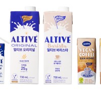 CJ제일제당, 식물성 대체유(乳) 브랜드  ‘얼티브’ 제품군 확대… 비건 음료 5종 출시